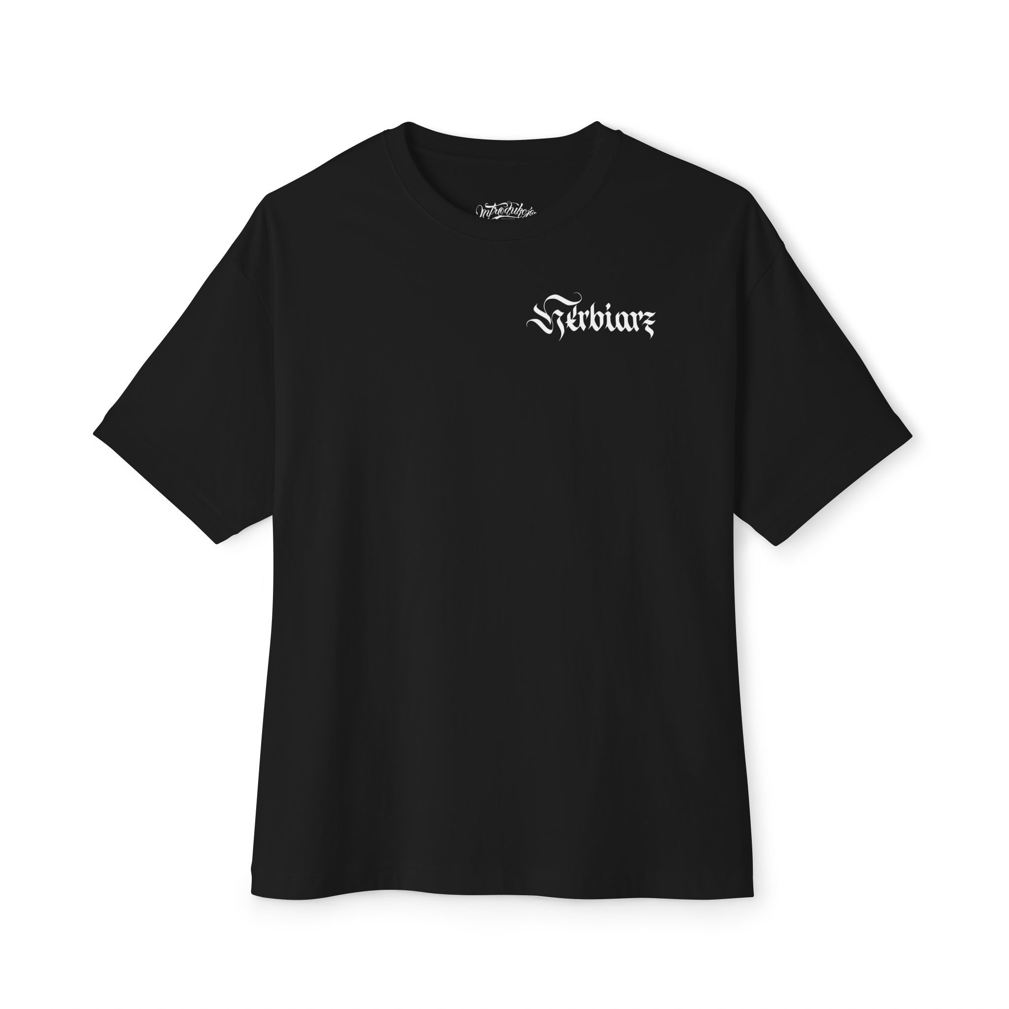 Herbiarz x Introdukcja Records T-Shirt (Wide) | Handmade Calligraphy Logo